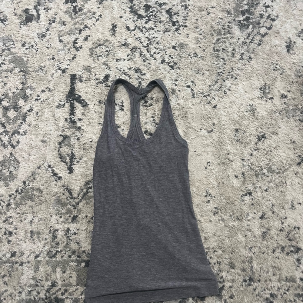 Lululemon Athletica Charcoal Tank Top